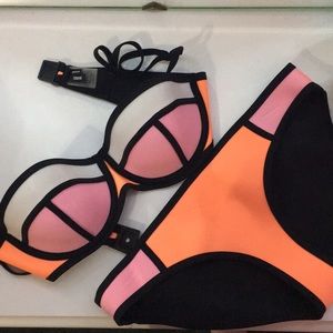 triangl bathing suit. Poppy